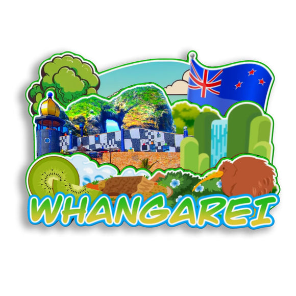Refrigerator Magnet for Whangarei New Zealand  2742