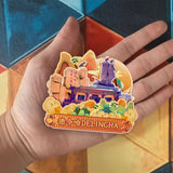Refrigerator Magnet for Delingha, Qinghai, China  866