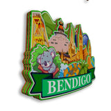 Refrigerator Magnet for Bendigo Australia  2696