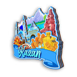 Refrigerator Magnet for Kazan Russia  2525