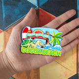 Kühlschrankmagnet für Cocoa Beach Florida USA 209