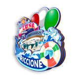 Refrigerator Magnet for Riccione Italy  1271