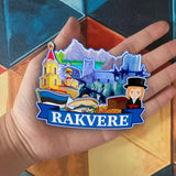 Refrigerator Magnet for Rakvere Estonia  2436