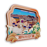 Kühlschrankmagnet für Nagqu, Tibet, China 839