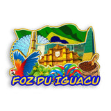 Магнит на холодильник для Фос-ду-Игуасу, Бразилия, 1911 г.