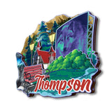 Refrigerator Magnet for Thompson Manitoba Canada  115
