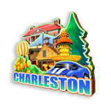 Refrigerator Magnet for Charleston South Carolina USA  1128