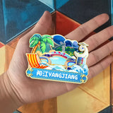 Магнит на холодильник для Янцзян, Гуандун, Китай 494