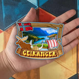 Kühlschrankmagnet für Geiranger Norwegen 2292