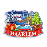 Refrigerator Magnet for Haarlem Netherlands  1983