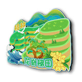 Refrigerator Magnet for Longji Rice Terraces, Guilin, Guangxi, China  17