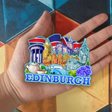 Refrigerator Magnet for Edinburgh UK  1441