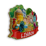 Refrigerator Magnet for Lisbon Portugal  1936