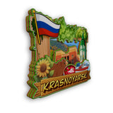 Refrigerator Magnet for Krasnoyarsk Russia  2560