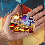 Refrigerator Magnet for Brussels Belgium  2004