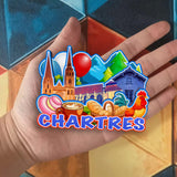 Refrigerator Magnet for Chartres France  2638
