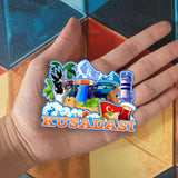 Kühlschrankmagnet für Kusadasi, Türkei 1653