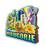 Refrigerator Magnet for Medjugorje Bosnia and Herzegovina  2409