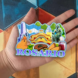 Refrigerator Magnet for Rosario Argentina  2833
