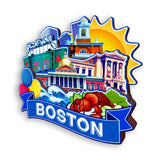 Refrigerator Magnet for Boston Massachusetts USA  980
