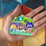 Refrigerator Magnet for Zhenning, Guizhou, China  674