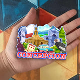 Refrigerator Magnet for Concepcion Chile  2854