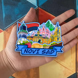 Kühlschrankmagnet für Novi Sad, Serbien 2512