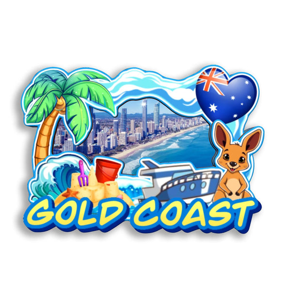 Магнит на холодильник для Голд-Коста, Австралия 2654