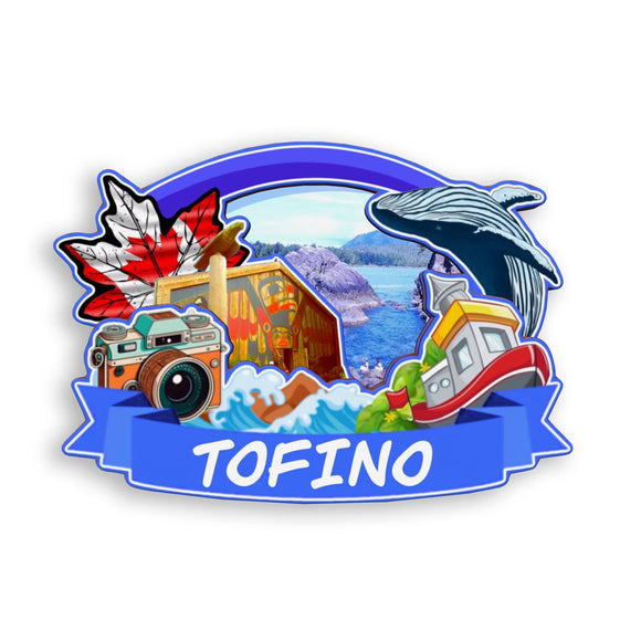 Refrigerator Magnet for Tofino Canada  1889
