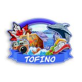 Refrigerator Magnet for Tofino Canada  1889