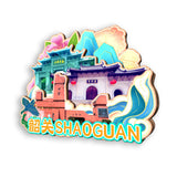 Магнит на холодильник для Шаогуаня, провинция Гуандун, Китай 501