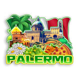 Refrigerator Magnet for Palermo Italy  1275