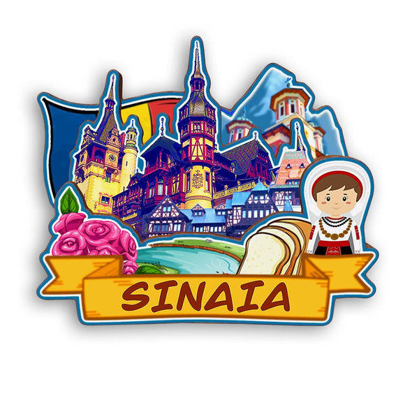 Refrigerator Magnet for Sinaia Romania  2320