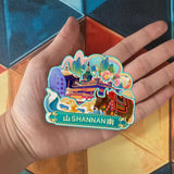 Refrigerator Magnet for Shannan, Tibet, China  834