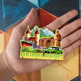 Refrigerator Magnet for Heidelberg Germany  1190