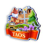 Refrigerator Magnet for Taos New Mexico USA  1062