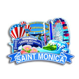 Refrigerator Magnet for Santa Monica California USA  247