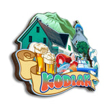 Refrigerator Magnet for Kodiak Alaska USA  108