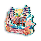 Kühlschrankmagnet für Quanzhou, Fujian, China 415