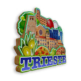 Kühlschrankmagnet für Triest, Italien 1291