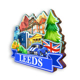 Refrigerator Magnet for Leeds UK  1455