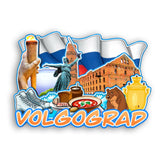 Магнит на холодильник для Волгограда Россия 2538