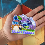 Refrigerator Magnet for Friday Harbor Washington USA  903
