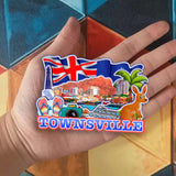Refrigerator Magnet for Townsville Australia  2695