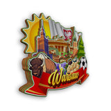 Refrigerator Magnet for Warsaw Poland  2109