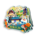 Kühlschrankmagnet für Jilin City, Jilin, China 422