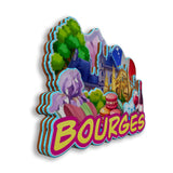 Refrigerator Magnet for Bourges France  2637