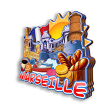 Refrigerator Magnet for Marseille France  2591