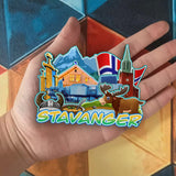 Kühlschrankmagnet für Stavanger Norwegen 2271