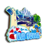 Kühlschrankmagnet für La Jolla, Kalifornien, USA 265